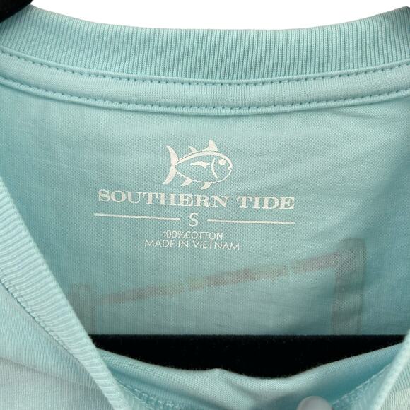 NWT Southern Tide Wake Blue Toss Like a Boss Short Sleeve Tee Small - Picture 4 of 7